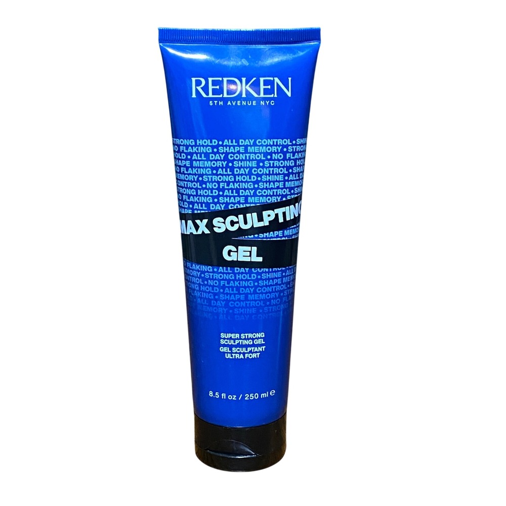 Redken Max Sculpting Gel Super Strong Hold High Shine 8.5 oz 250 ml NEW